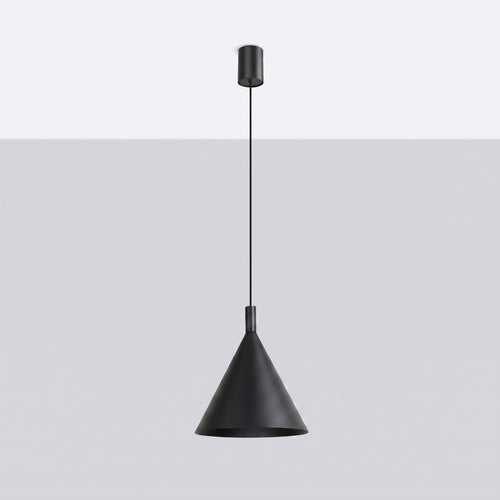 Sollux Lighting Hanglamp NOX 25 zwart - 24,5x24,5x140cm