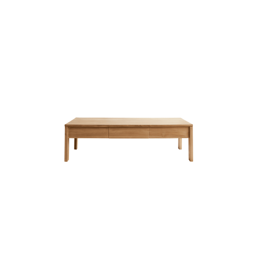 Tikamoon Massief teakhouten salontafel - Naturel