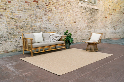 Interieur05 Jute buitenkleed Naturel Plain - 200 x 290 cm