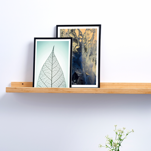 Lisomme Juul houten wandplank bamboe - 75 x 10 cm - vtwonen shop