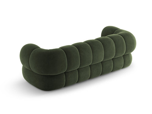 Cosmopolitan Design Bank Koge 3-zits, flueel groente - 95x210x70cm