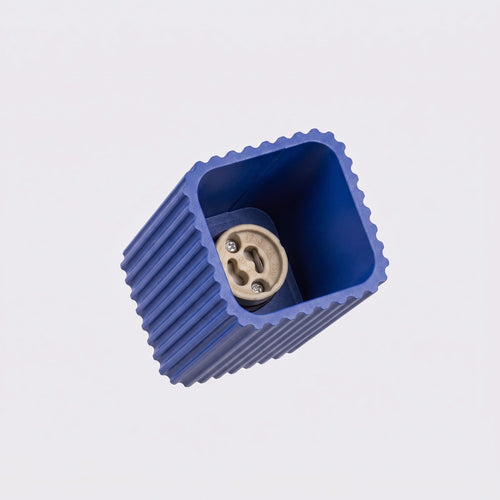 Sollux Lighting Plafondlamp RAYO 10 ultramarijn - 6x6x10cm