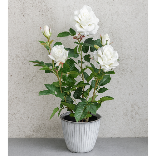Flourify  kunstbloem - Rozenstruik - 58 cm - vtwonen shop