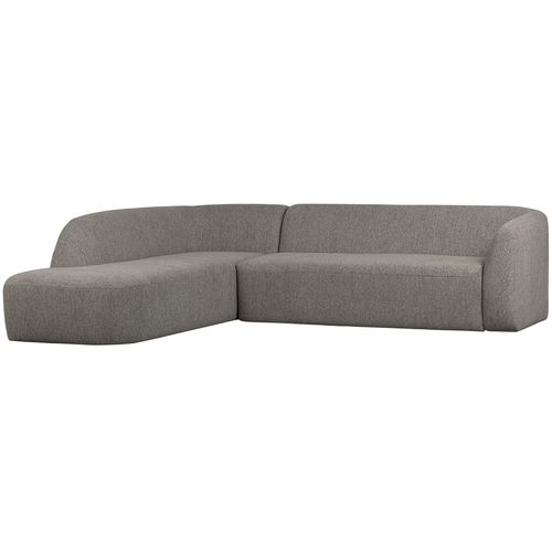 BePureHome hoekbank links Sloping - Chenille - Grijs Melange - vtwonen shop