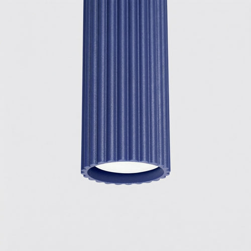 Sollux Lighting Hanglamp KARBON 3L ultramarijn - 45x6,5x98cm