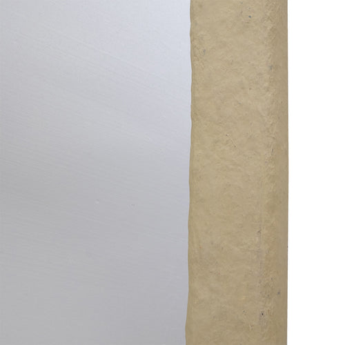 Giga Meubel Spiegel Paige - Naturel Papier-Maché - 61x4x109cm