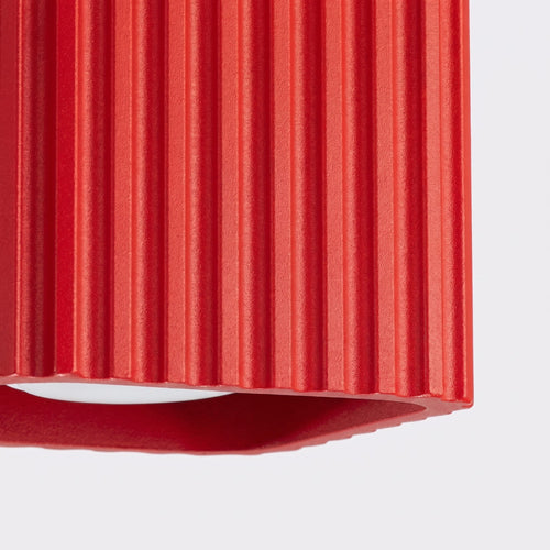 Sollux Lighting Plafondlamp RIFF 1 rood GU10 - 10x10x10cm