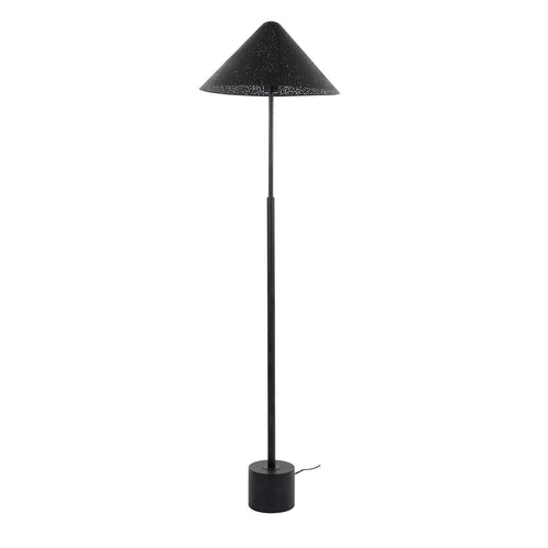 Giga Meubel Vloerlamp Kosmos - Zwart Metaal - 45x45x154cm - vtwonen shop