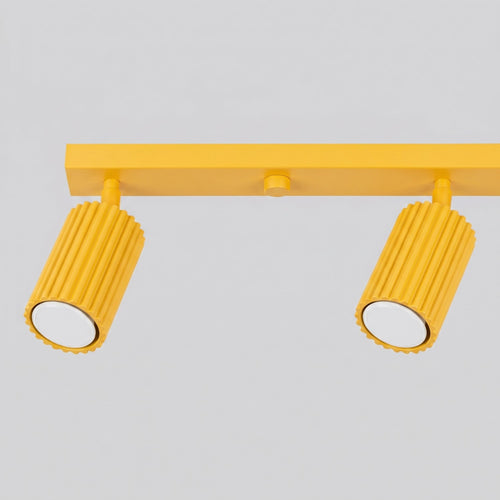 Sollux Lighting Plafondlamp KARBON 6L geel - 117x6,5x16,5cm