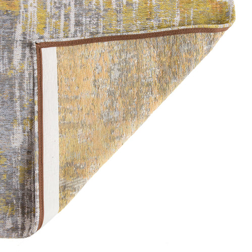 Louis De Poortere binnen & buiten machinewasbaar vloerkleed Atlantic Streaks van 70% gerecycled PET - geel - 140x200cm