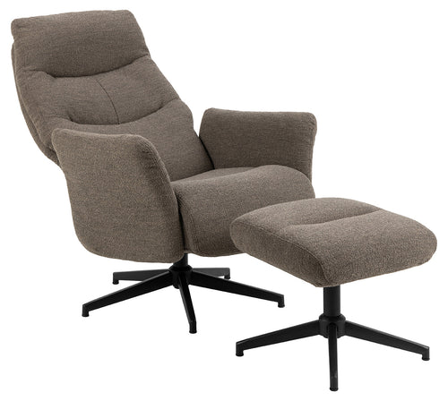 Rebellenclub Fauteuil Gunto - Taupe - vtwonen shop