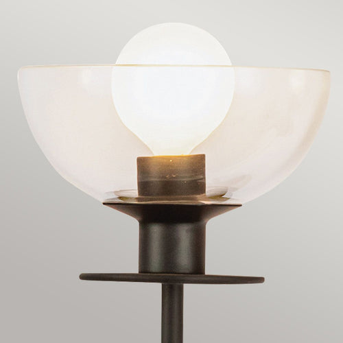 Wandleuchte Contemporary Matt Schwarz 2x E14