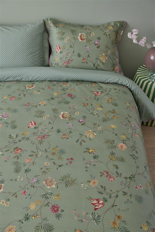Pip Studio dekbedovertrek La Dolce Vita - 260x200/220 cm - groen