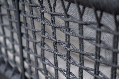 Garden Impressions Teramon loungeset 6-persoons met donkergrijs rope