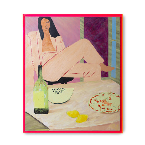 HKLIVING schilderij met lijst Get Your Groove On – 127x152cm