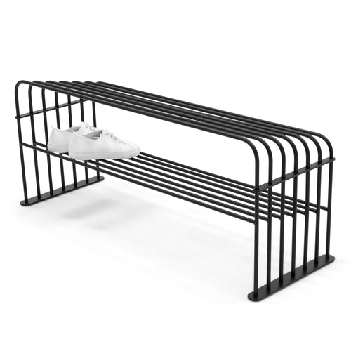 Spinder Design schoenenrek Grid 100 - Zwart - 10 paar schoenen - vtwonen shop