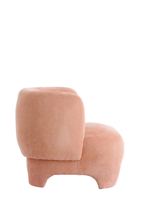 Light & Living fauteuil ZENICA - Ø80x71cm - oranje - vtwonen shop