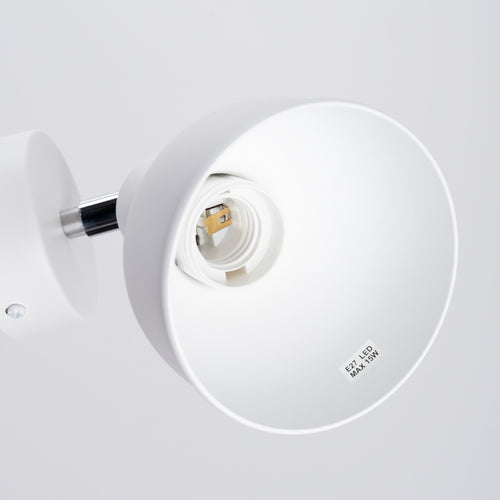 Sollux Lighting Wandlamp ELBA wit - 19x11x17cm
