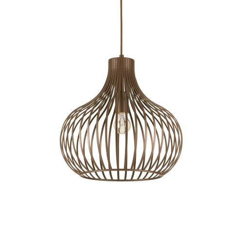 Ideal Lux Onion - 1-lichts plafondlamp bruin