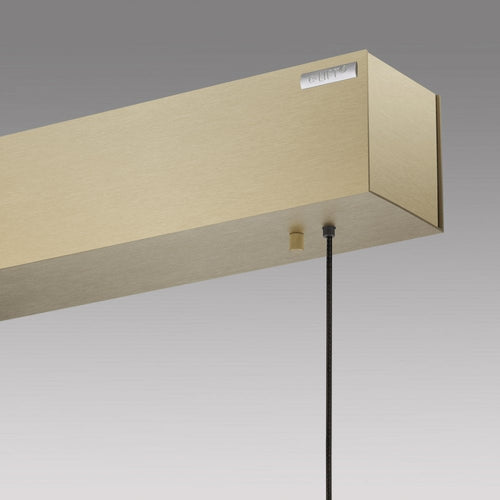 Neuhaus PURE hanglamp e-Lift - 2 lichts - 120  x 240   cm - goud
