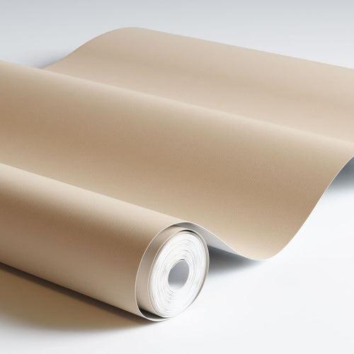 Duro Wallpaper behang effen beige bruin - 53 cm x 10.05 m - 662191