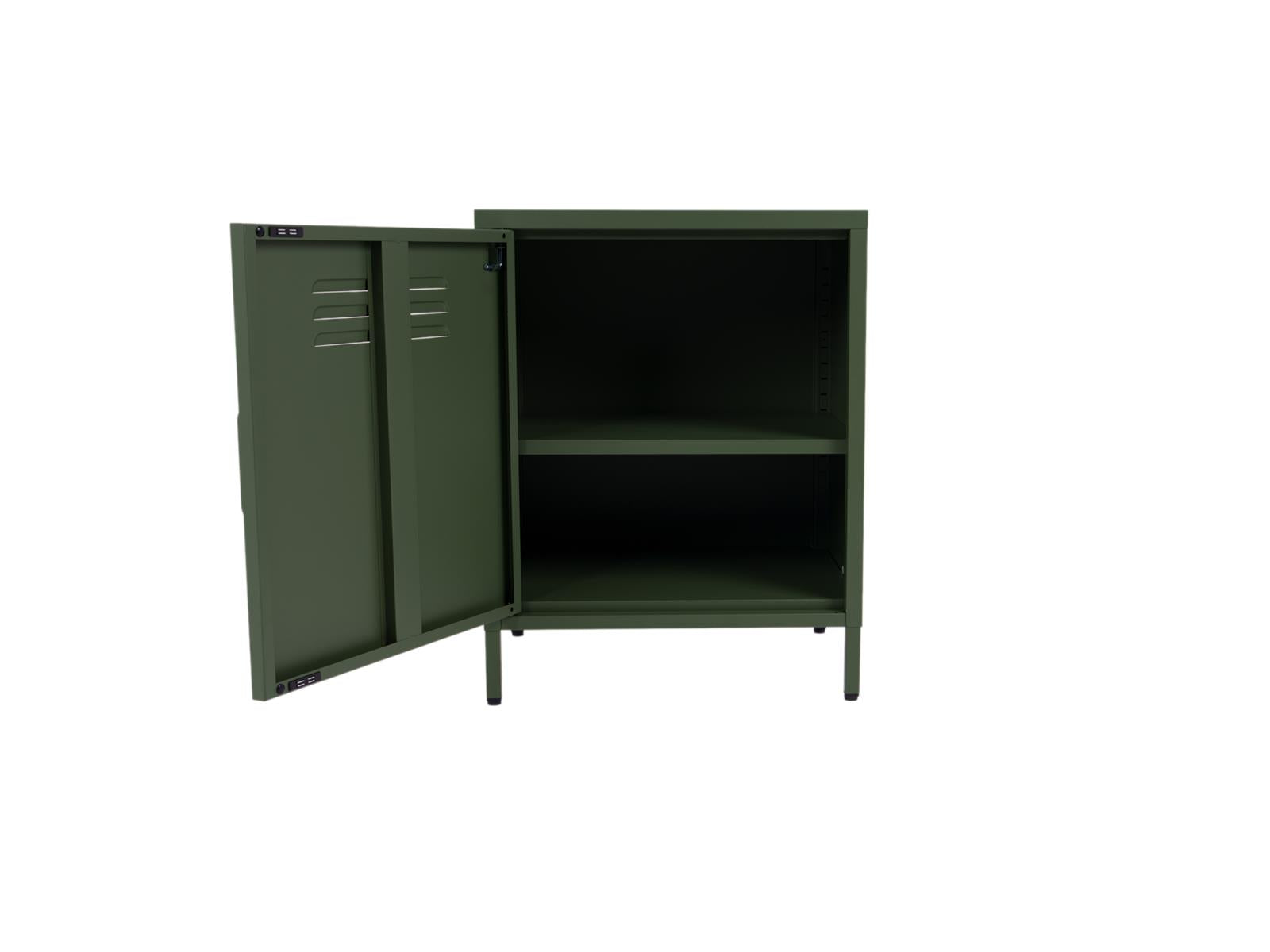 MaximaVida metalen lockerkastje Finn 52 x 40 x 67 cm olijfgroen