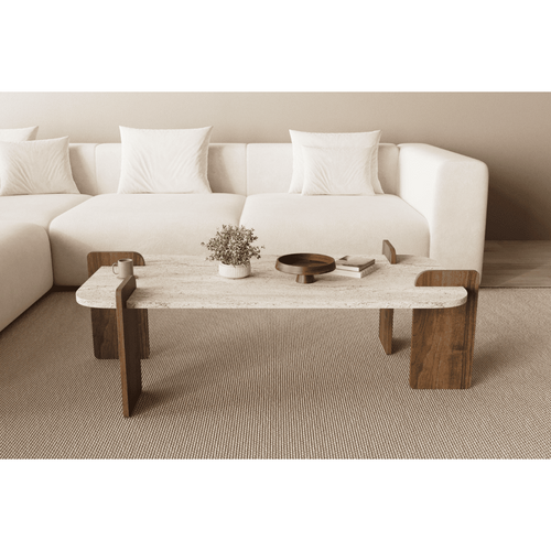 Calicosy - ELIA Salontafel - Naturel - 120x60x35 cm