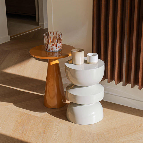 Kick bijzettafel Lea - Okergeel