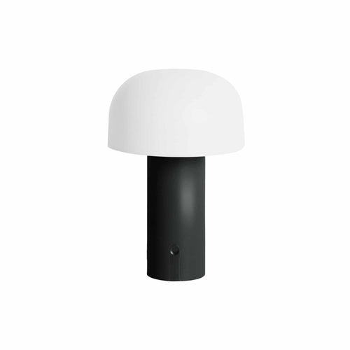 Leitmotiv tafellamp Luca LED - zwart - Ø15cm - vtwonen shop