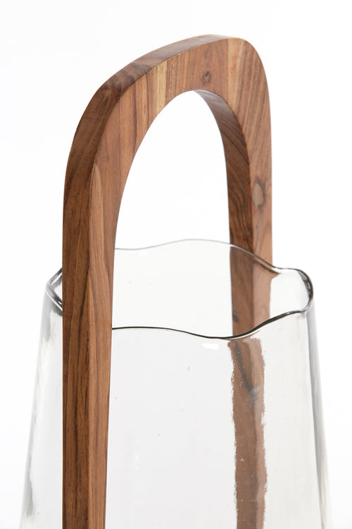 Light & Living windlicht ANOSY - Ø26x48cm - bruin