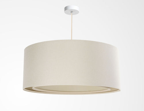 bpskoncept hanglamp Samara - crème - Ø50 cm