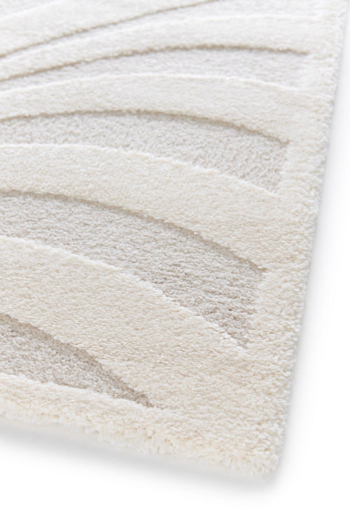 AFK Living vloerkleed Wave - reliëfeffect - wit - 120 x 170 cm - vtwonen shop