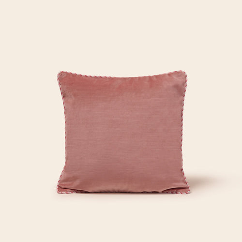 Madura Kussenovertrek Dalila roze perzik 40x40 cm
