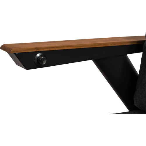 Lesli Living bistrostoel Florence - zwart - 70x84x94cm