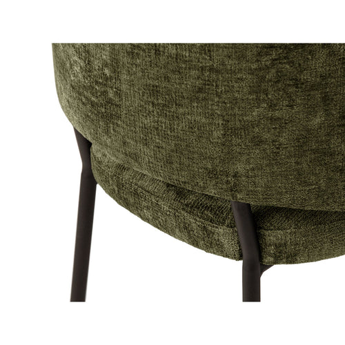 Set van 2 stoelen Dora chenille groente - 57x58x75cm