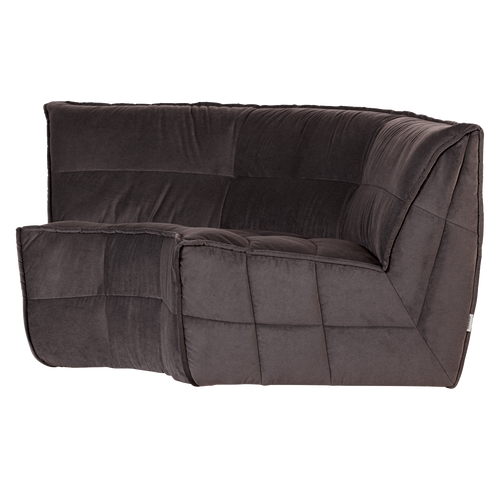 vtwonen hoekelement Cluster - Velvet - Chocolade Bruin - 81x205x91
