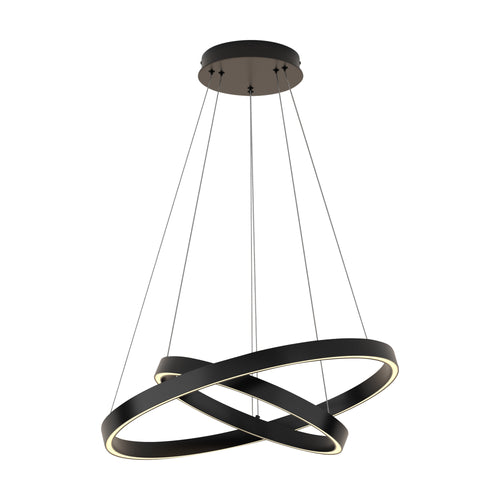 Maytoni - Hanglamp Rim - Zwart - Ø60 - vtwonen shop