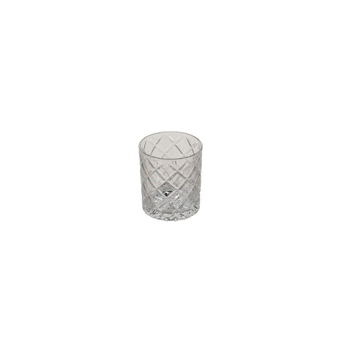 S|P Collection - Glas 35cl damier Peacock - Set van 2