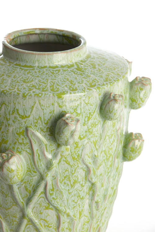 Light & Living vaas JUANA - Ø38x45cm - groen