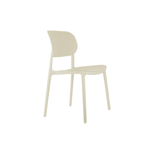 Leitmotiv stoel Cheer - wit - 49x42x81.5cm