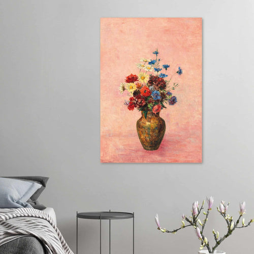 Artfulprints  Bloemen in vaas 4   poster 30x40 cm - vtwonen shop