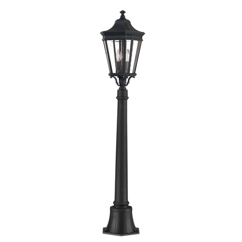 Elstead Cotswold Lane - 2 lichte middelgrote lantaarn voor buiten, zwart IP44, E14