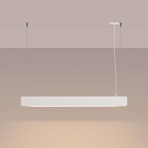Sollux Lighting Hanglamp SPARK wit - 100x8x120cm