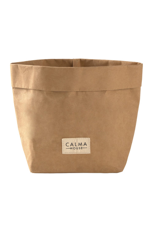 Calma House Mand Paper - Naturel - 16.5x11.5x20