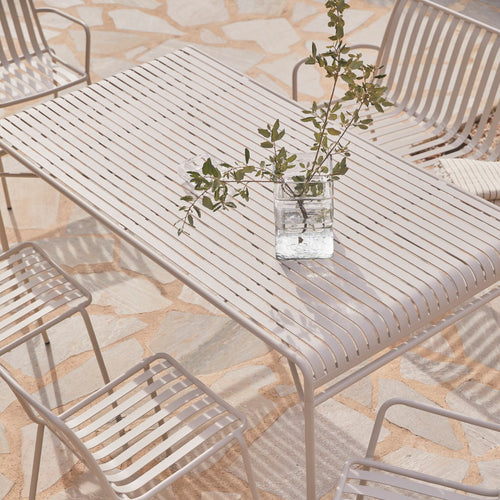 Tikamoon Metalen tuinstoel in crèmekleur - Beige