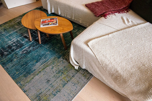 Atlantic vloerkleed 9126 Glen Cove - Blauw - 300 x 500 cm