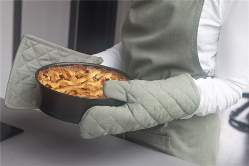 Walra - Ovenwant Cook with a Smile - 16x32 cm - Legergroen