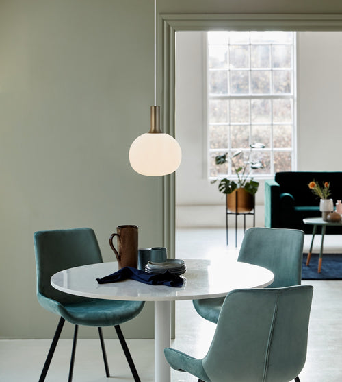 Nordlux Alton Hanglamp - Ø25cm - E27 - Opaal