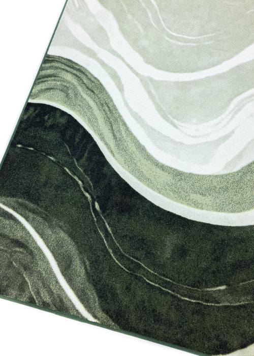 Vloerkleed MOMO rugs x NOŪRA studios - Waves Green 300x400 cm