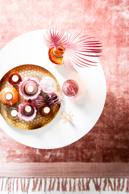 Light & Living salontafel RICKERD - Ø76x36cm - wit - vtwonen shop